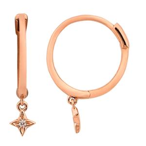 Buy 14 Karat Gold & Diamond Earrings