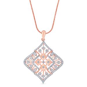 Buy 14 Karat Gold & Diamond Pendant