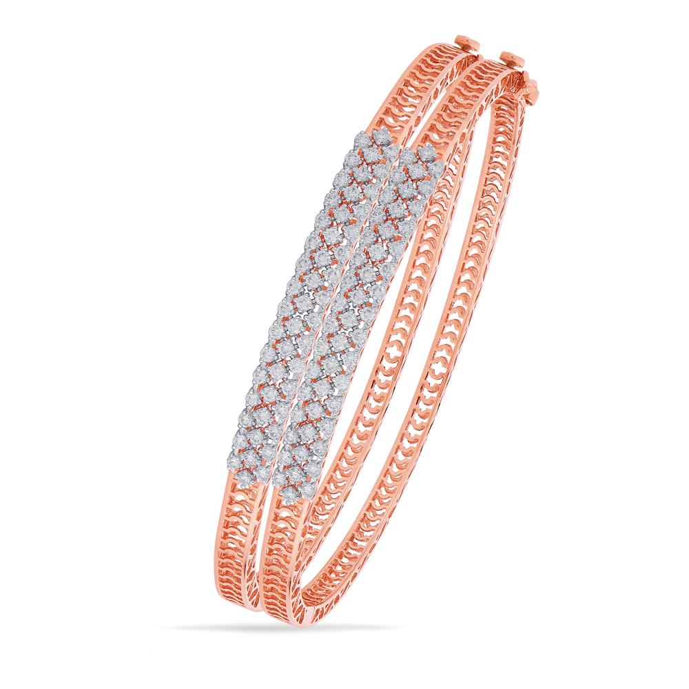 Buy 14 Karat Gold & Diamond Bracelet