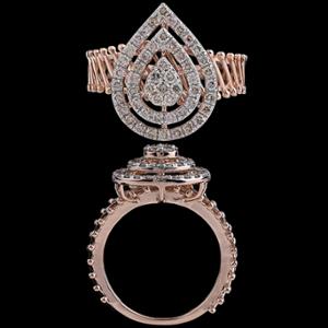 Buy 18 Karat Gold & Diamond Ring