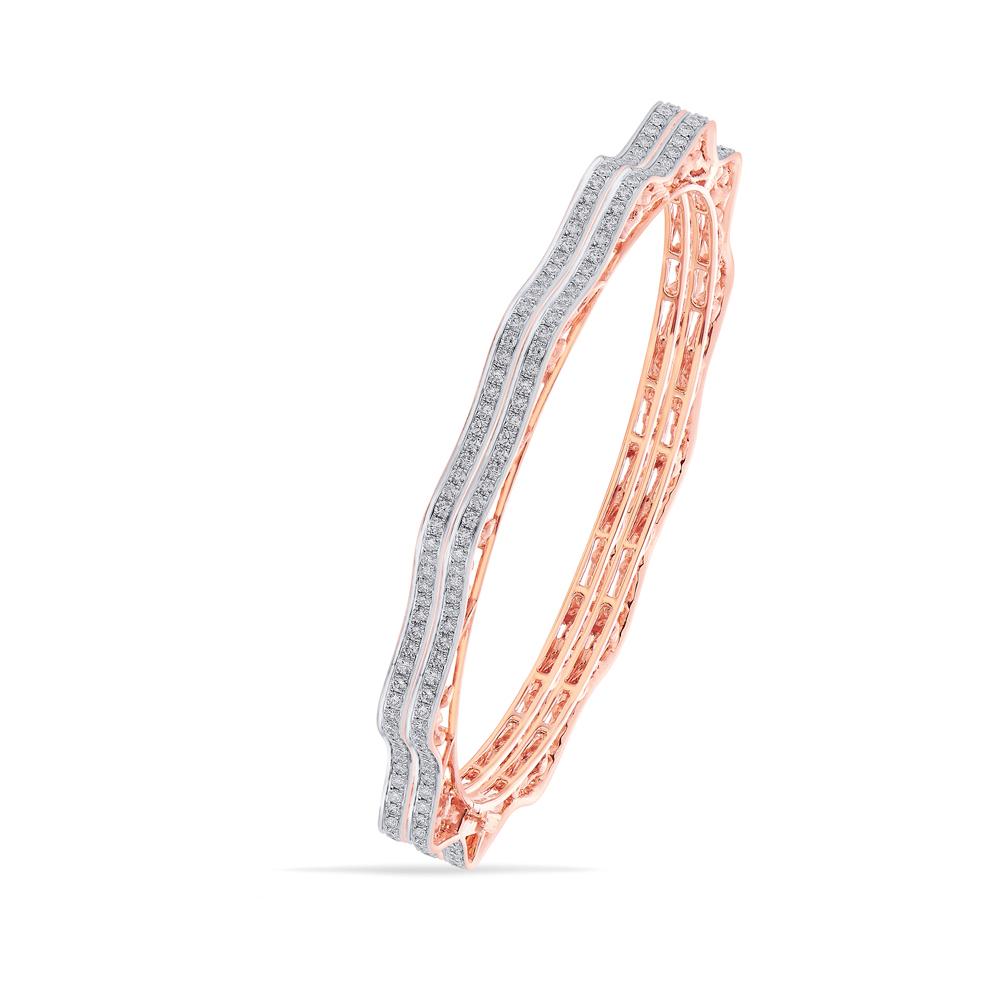 Buy 18 Karat Gold & Diamond Bangles