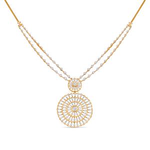 Buy 18 Karat Gold & Diamond Necklace