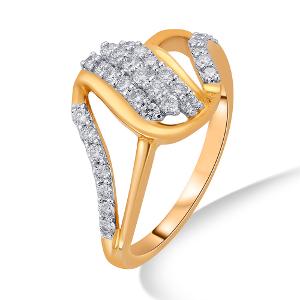 Buy 18 Karat Gold & Diamond Ring