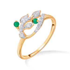 Buy 18 Karat Gold & Diamond Ring