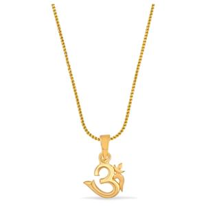 Buy Sacred Om Gold Pendant