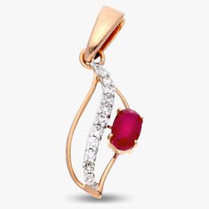 Buy 14 Karat Gold & Diamond Pendant