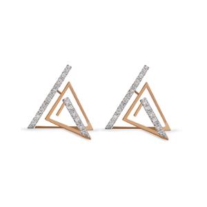 Buy 14 Karat Gold & Diamond Earrings