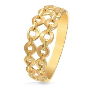 Buy 22 Karat Layered Chain Gold Ring