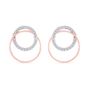 Buy 14 Karat Gold & Diamond Earrings