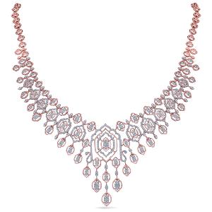 Buy 14 Karat Gold & Diamond Necklace
