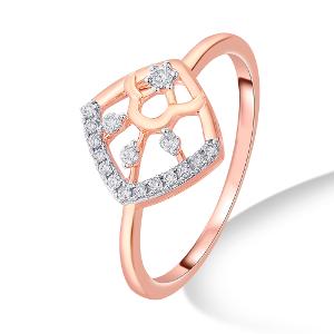 Buy 14 Karat Gold & Diamond Ring