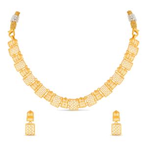 Buy 22 Karat Gold Necklace Set