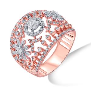 Buy 14 Karat Gold & Diamond Ring