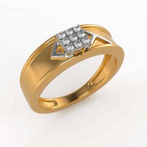 Buy 14 Karat Gold & Diamond Ring