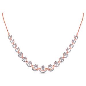 Buy 18 Karat Gold & Diamond Necklace