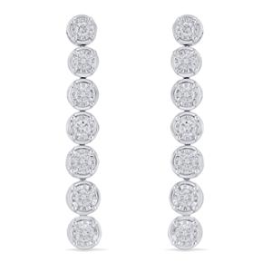 Buy 14 Karat Gold & Diamond Earrings