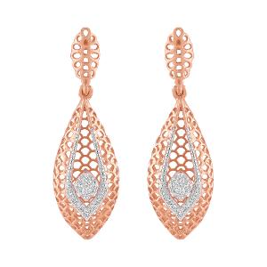 Buy 18 Karat Gold & Diamond Earrings