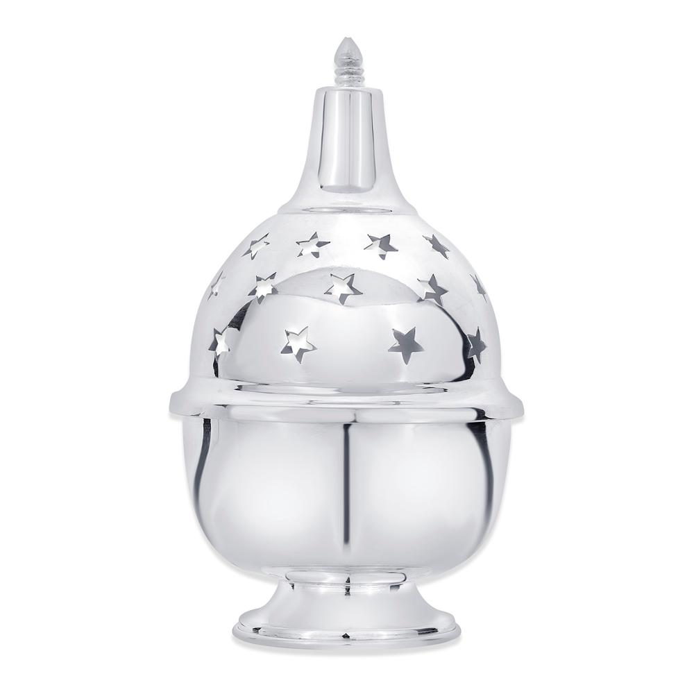 Buy 925 Purity Silver Akhand Diya
