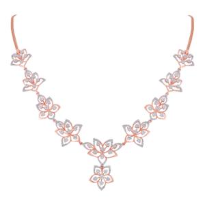 Buy 18 Karat Gold & Diamond Necklace