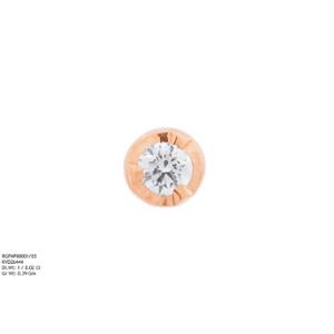 Buy 22 Karat Gold & Diamond Nose Pin
