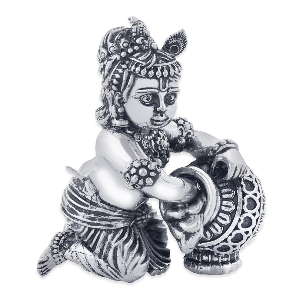 Buy Laddu Gopal Silver Idol
