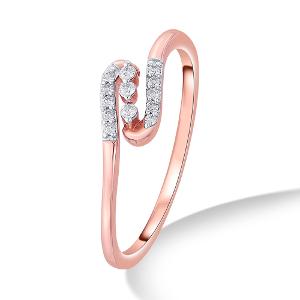 Buy 14 Karat Gold & Diamond Ring