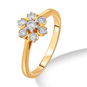 Buy 18 Karat Gold & Diamond Ring
