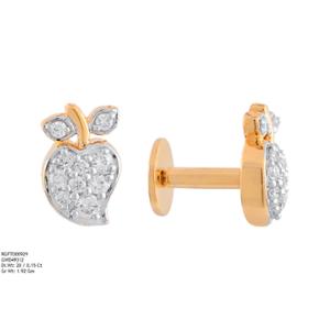 Buy 18 Karat Gold & Diamond Earrings