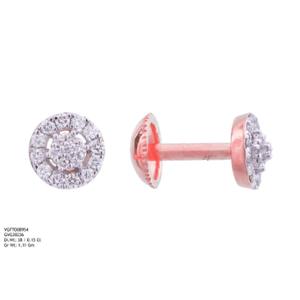 Buy 18 Karat Gold & Diamond Earrings