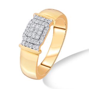 Buy 18 Karat Gold & Diamond Ring