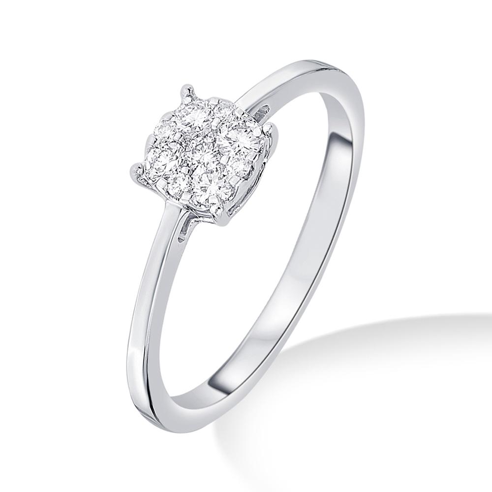 Buy 18 Karat Gold & Diamond Ring