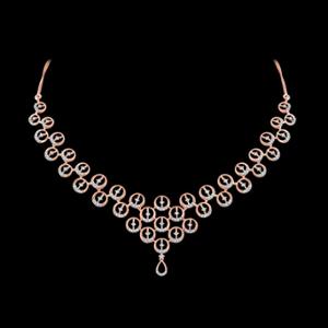 Buy 14 Karat Gold & Diamond Necklace