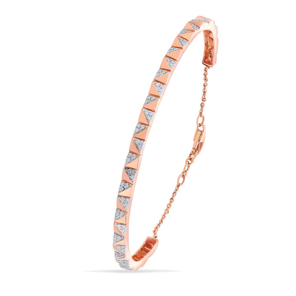 Buy 18 Karat Gold & Diamond Bracelet