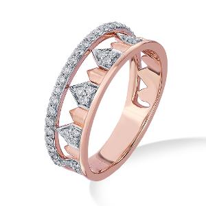 Buy 14 Karat Gold & Diamond Ring