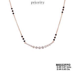 Buy 18 Karat Gold & Diamond Mangalsutra