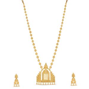 Buy 22 Karat Gold Necklace Set