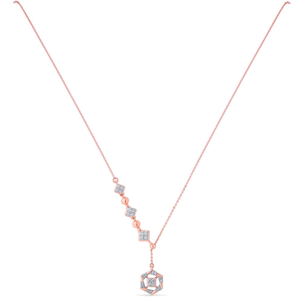 Buy 14 Karat Gold & Diamond Necklace