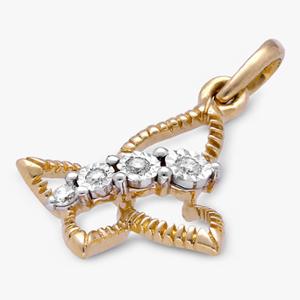 Buy 14 Karat Gold & Diamond Pendant