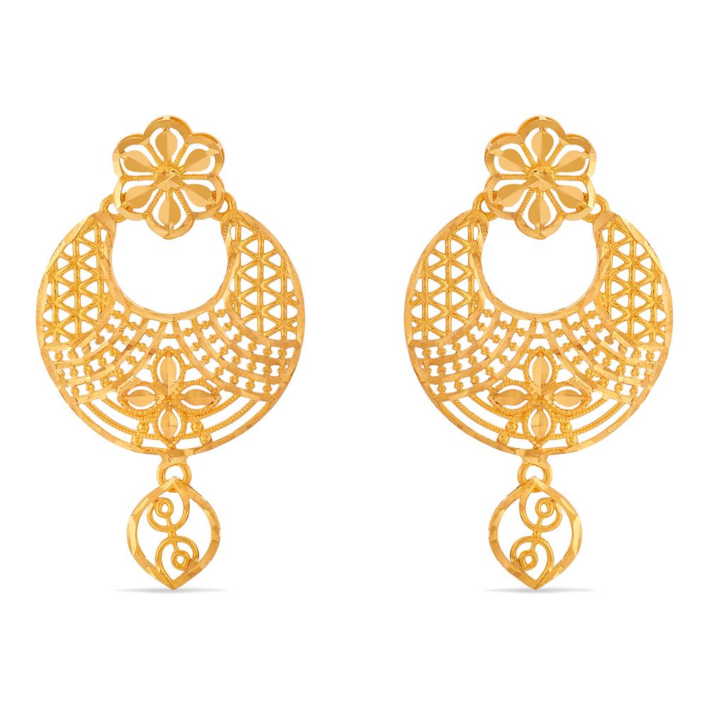 Buy 22 Karat Gold Earrings