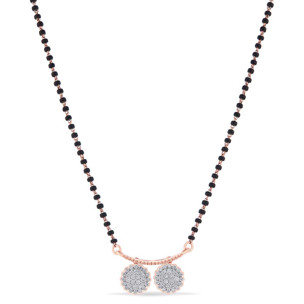 Buy 18 Karat Gold & Diamond Mangalsutra