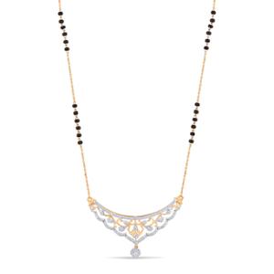Buy 14 Karat Gold & Diamond Mangalsutra