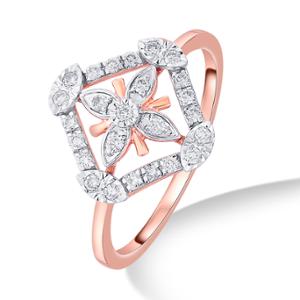 Buy 14 Karat Gold & Diamond Ring