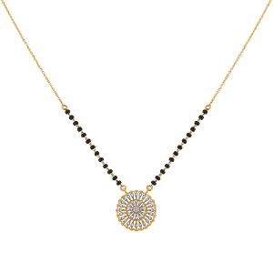 Buy 18 Kt Gold & Diamond Mangalsutra