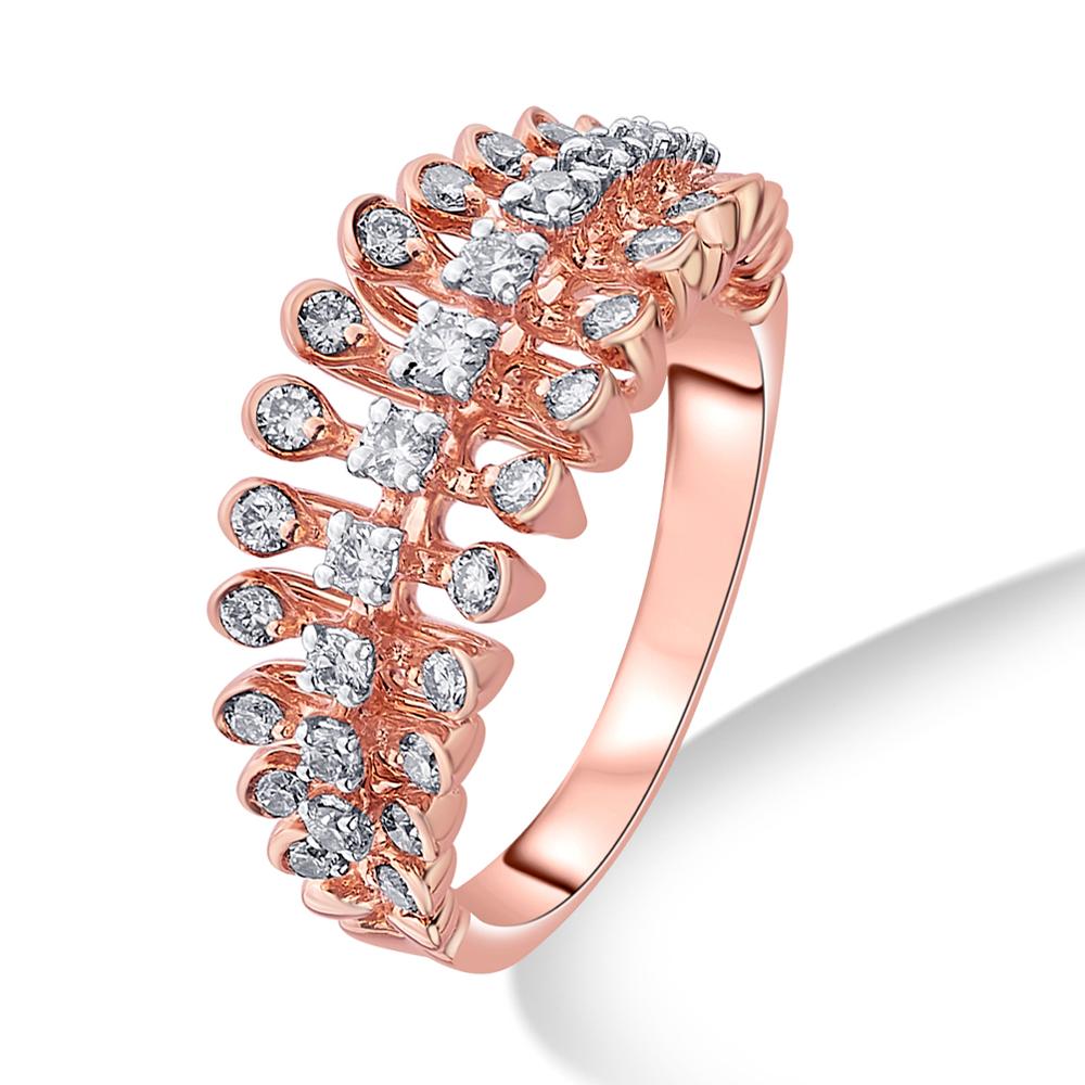 Buy 14 Karat Gold & Diamond Ring