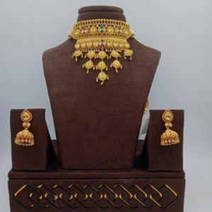 Buy 22 Karat Gold Necklace Set