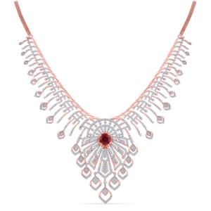 Buy 18 Karat Gold & Diamond Necklace