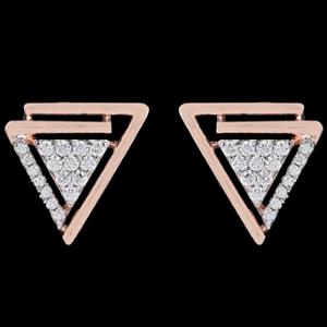 Buy 14 Karat Gold & Diamond Earrings