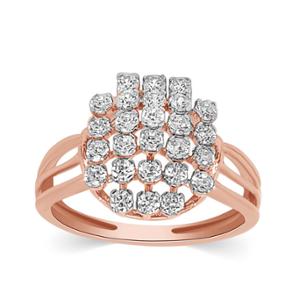 Buy 14 Karat Gold & Diamond Ring