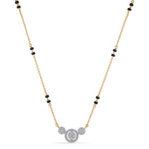 Buy 18 Karat Gold & Diamond Mangalsutra