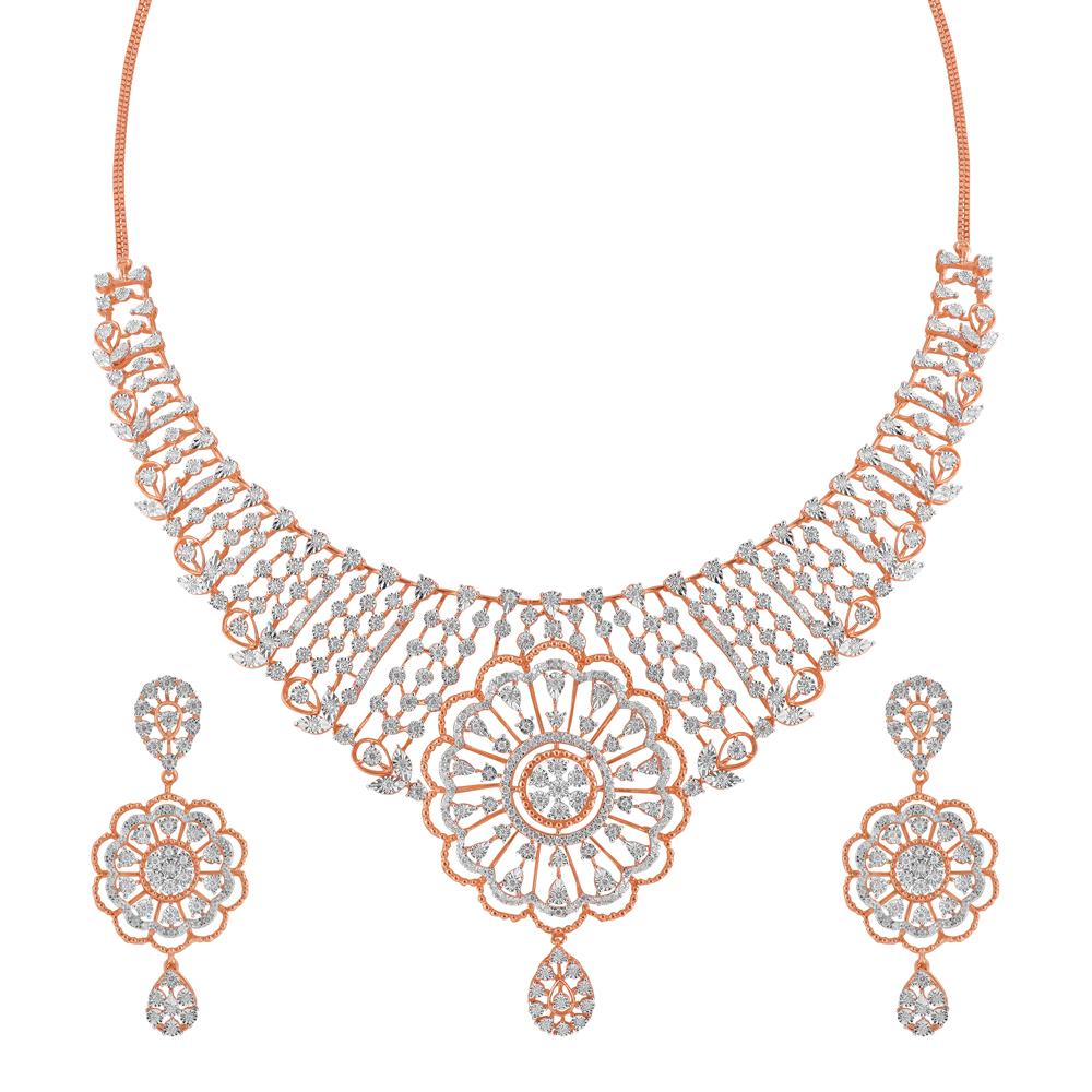 Share 74+ traditional diamond necklace designs super hot - POPPY
